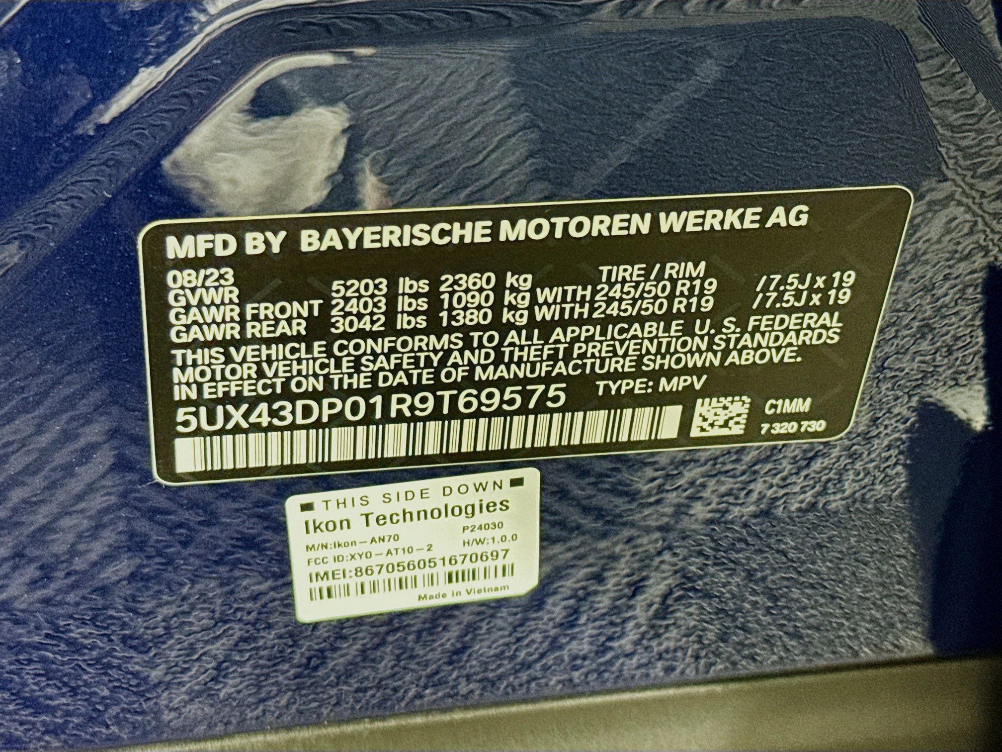 Used 2024 BMW X3 sDrive30i w/ Premium Package RWD image 39