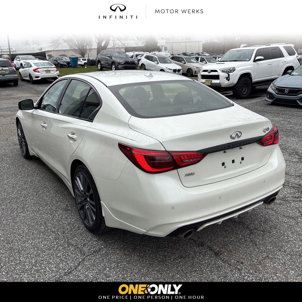 Used 2024 INFINITI Q50 Red Sport 400 image 1