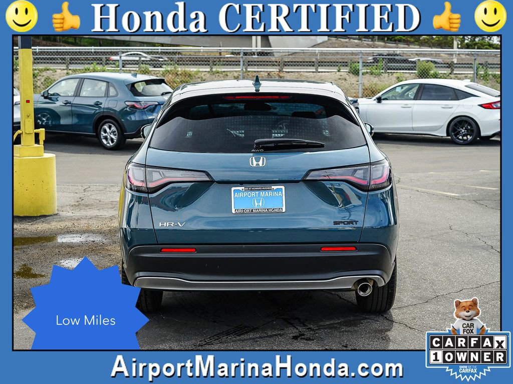 Certified 2025 Honda HR-V Sport image 9