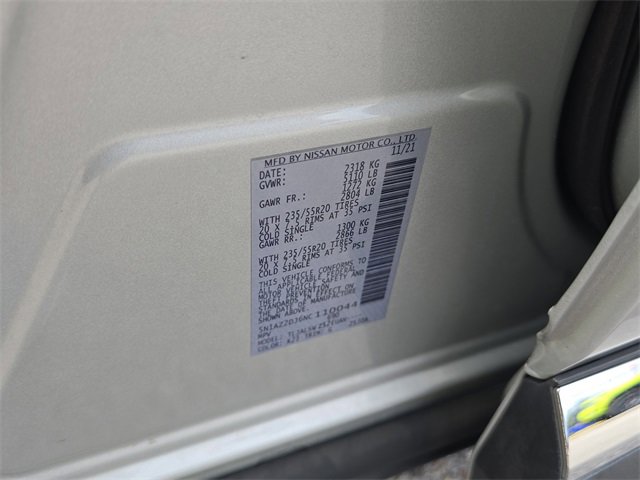 Certified 2022 Nissan Murano Platinum w/ Cargo Package image 37