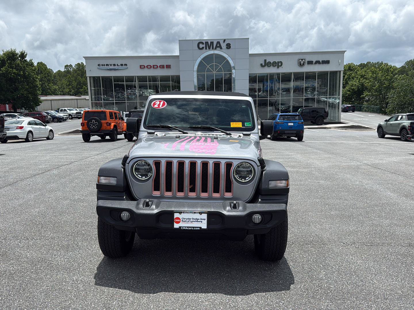 Used 2021 Jeep Wrangler Unlimited Sport AWD/4WD image 2