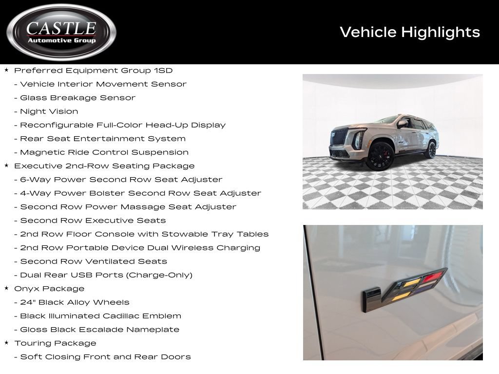 Certified 2025 Cadillac Escalade V AWD/4WD image 8