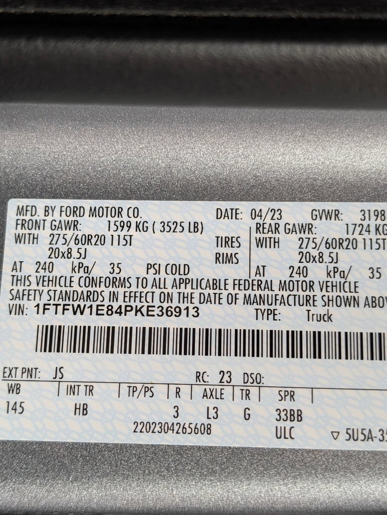 Certified 2023 Ford F150 Lariat AWD/4WD image 27