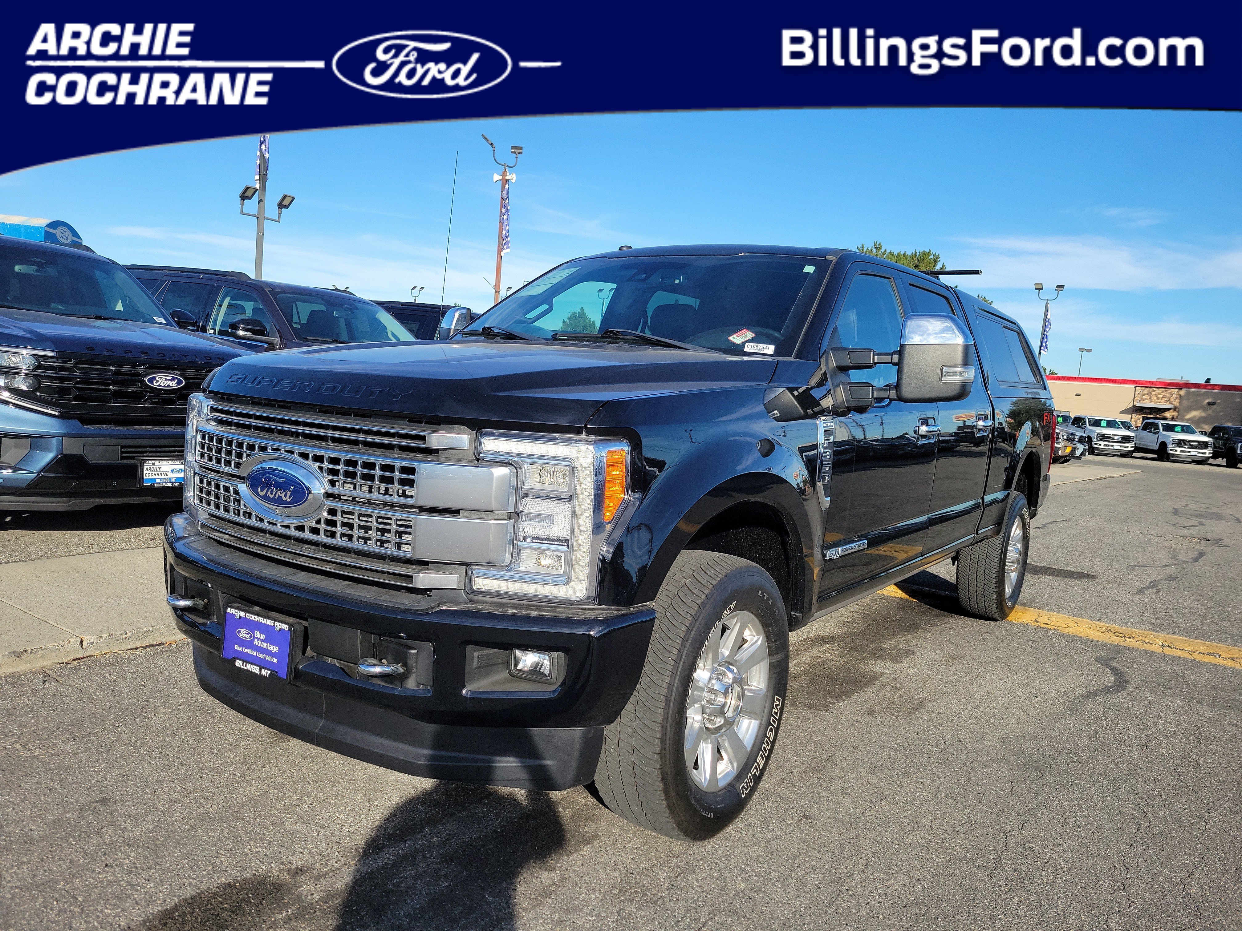 Certified 2018 Ford F350 Platinum w/ Platinum Ultimate Package AWD/4WD image 1