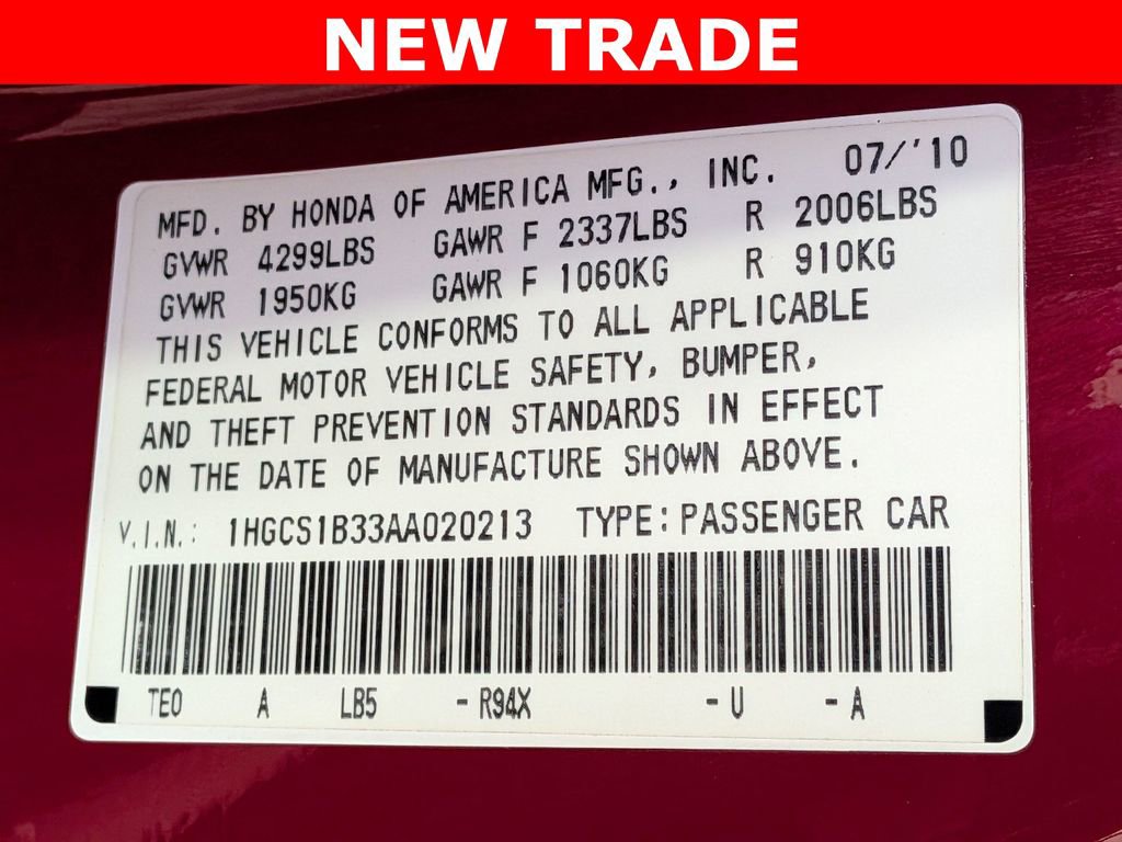 Used 2010 Honda Accord LX-S image 28