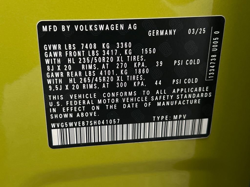 New 2025 Volkswagen ID. Buzz 1st Edition image 31