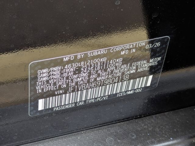 New 2026 Subaru WRX Premium AWD/4WD image 39