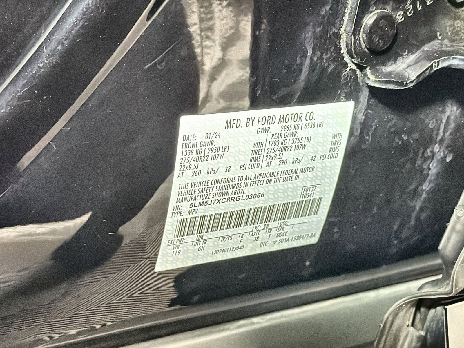 Used 2024 Lincoln Aviator Reserve w/ Jet Package image 30