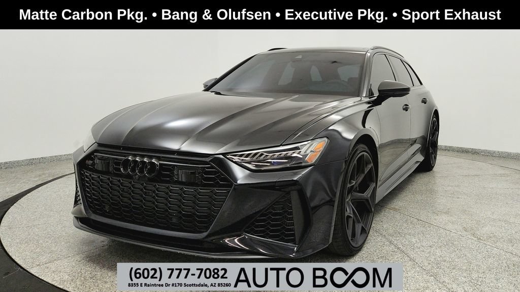 Used 2024 Audi RS 6 performance w/ Matte Carbon Package