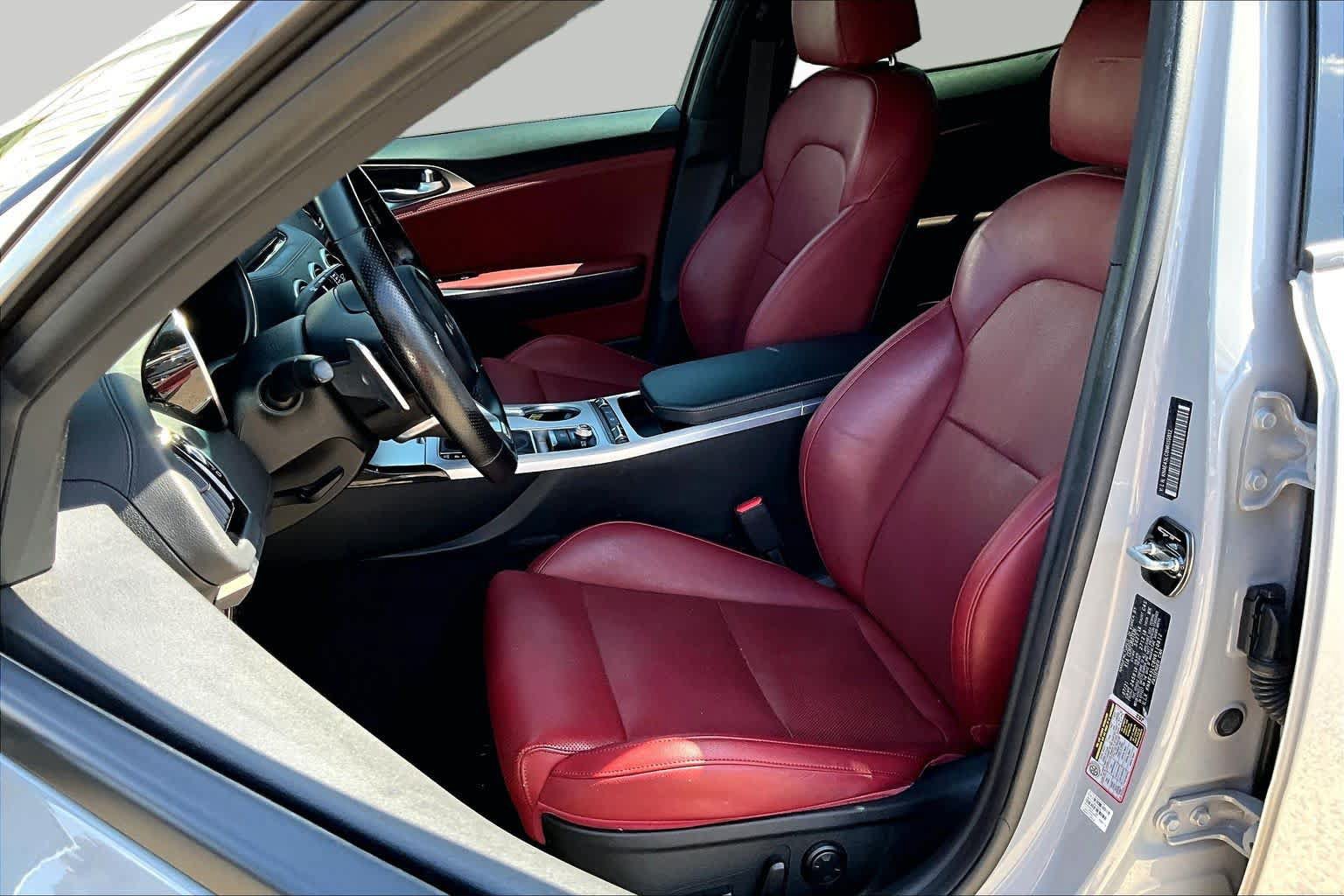 Used 2022 Kia Stinger GT1 w/ Red Interior Color Package RWD image 10