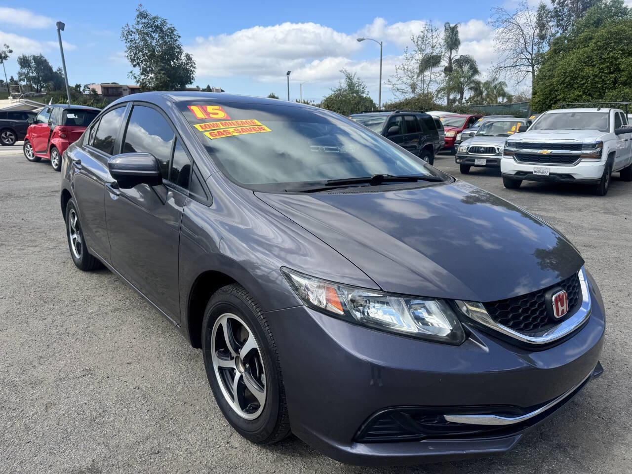 Used 2015 Honda Civic SE