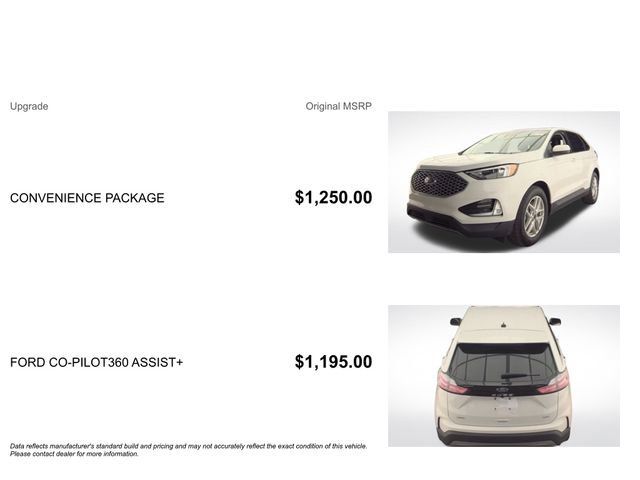 Used 2023 Ford Edge SEL w/ Convenience Package AWD/4WD image 3