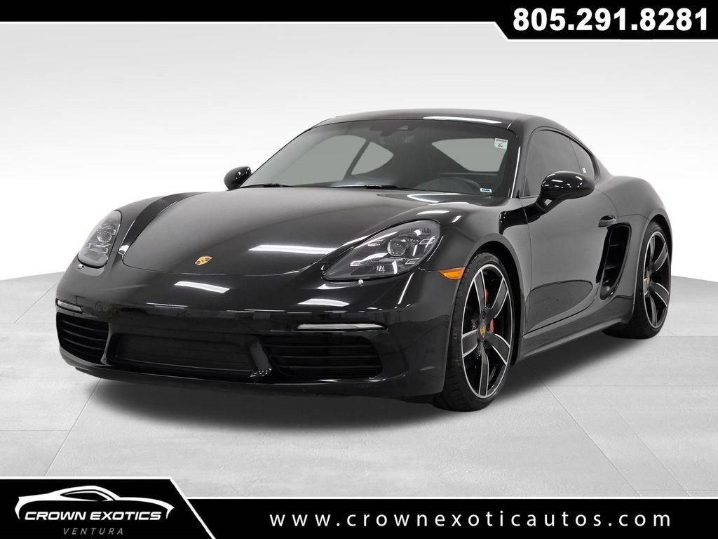 Used 2021 Porsche 718 Cayman S w/ Premium Package RWD image 3