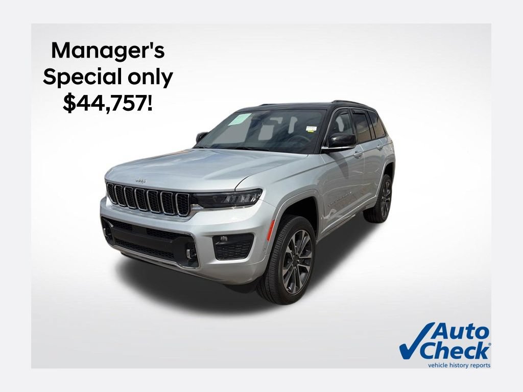 Used 2024 Jeep Grand Cherokee Overland w/ Trailer Tow Package