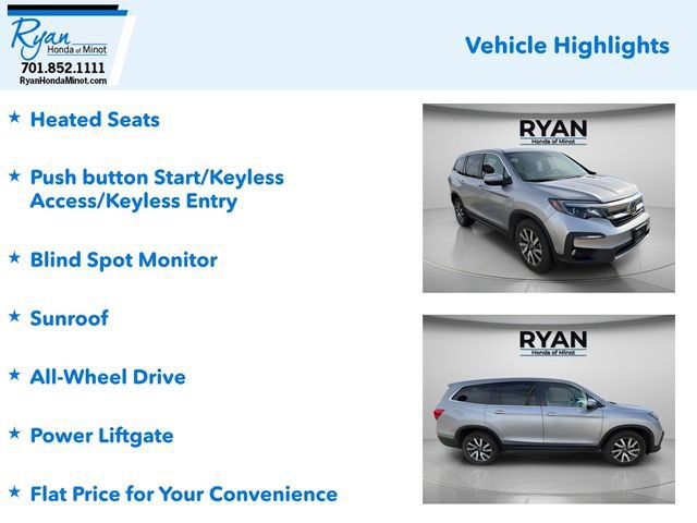 Used 2021 Honda Pilot EX-L image 7