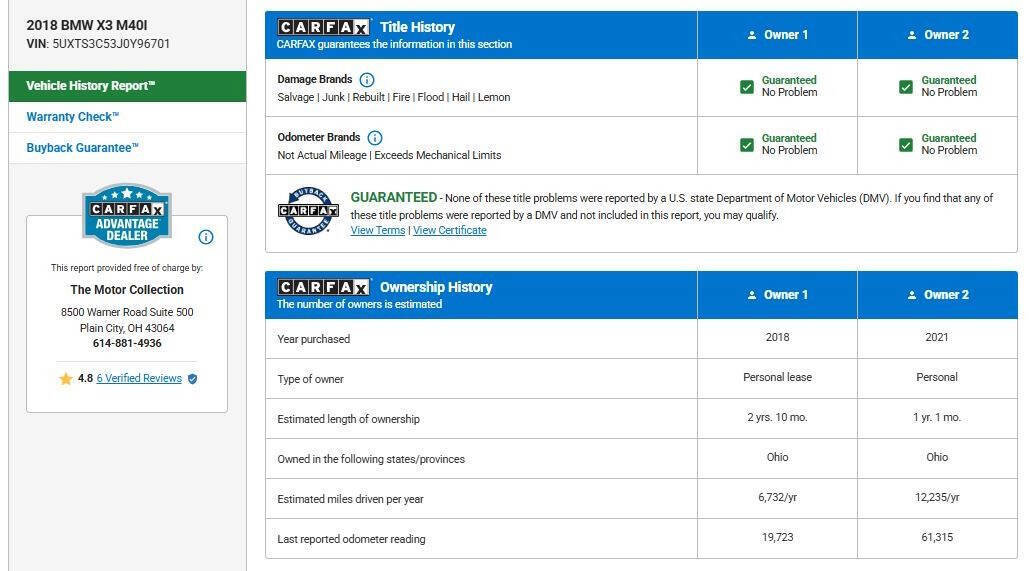 Used 2018 BMW X3 M40i image 16