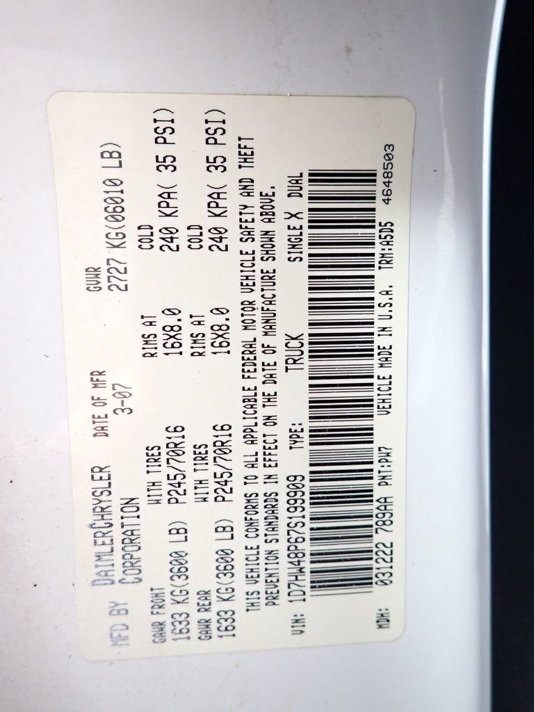 Used 2007 Dodge Dakota SLT image 28