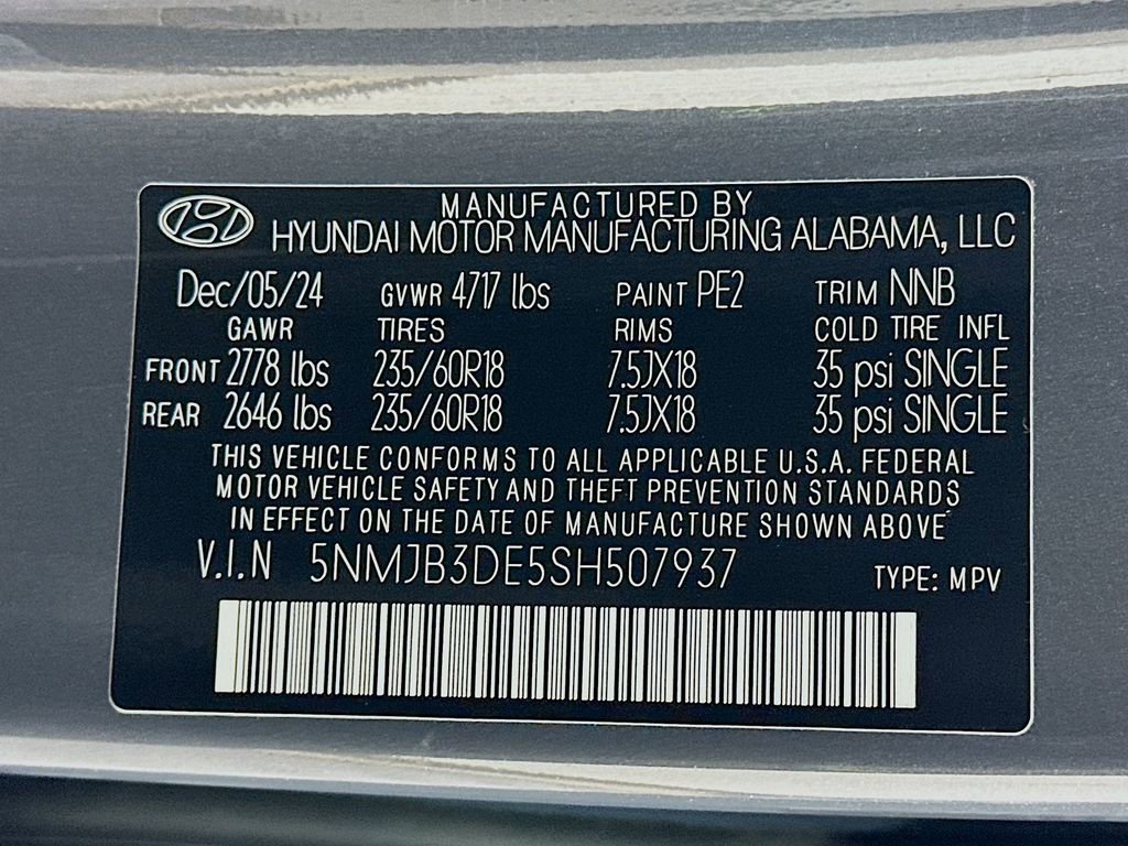 Certified 2025 Hyundai Tucson SEL FWD image 30
