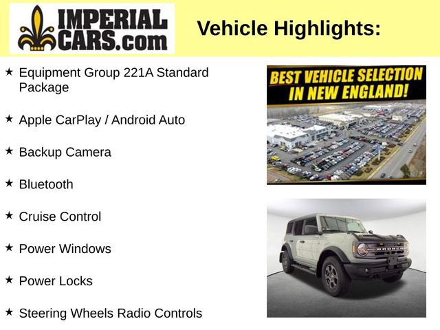 Used 2022 Ford Bronco Big Bend AWD/4WD image 3