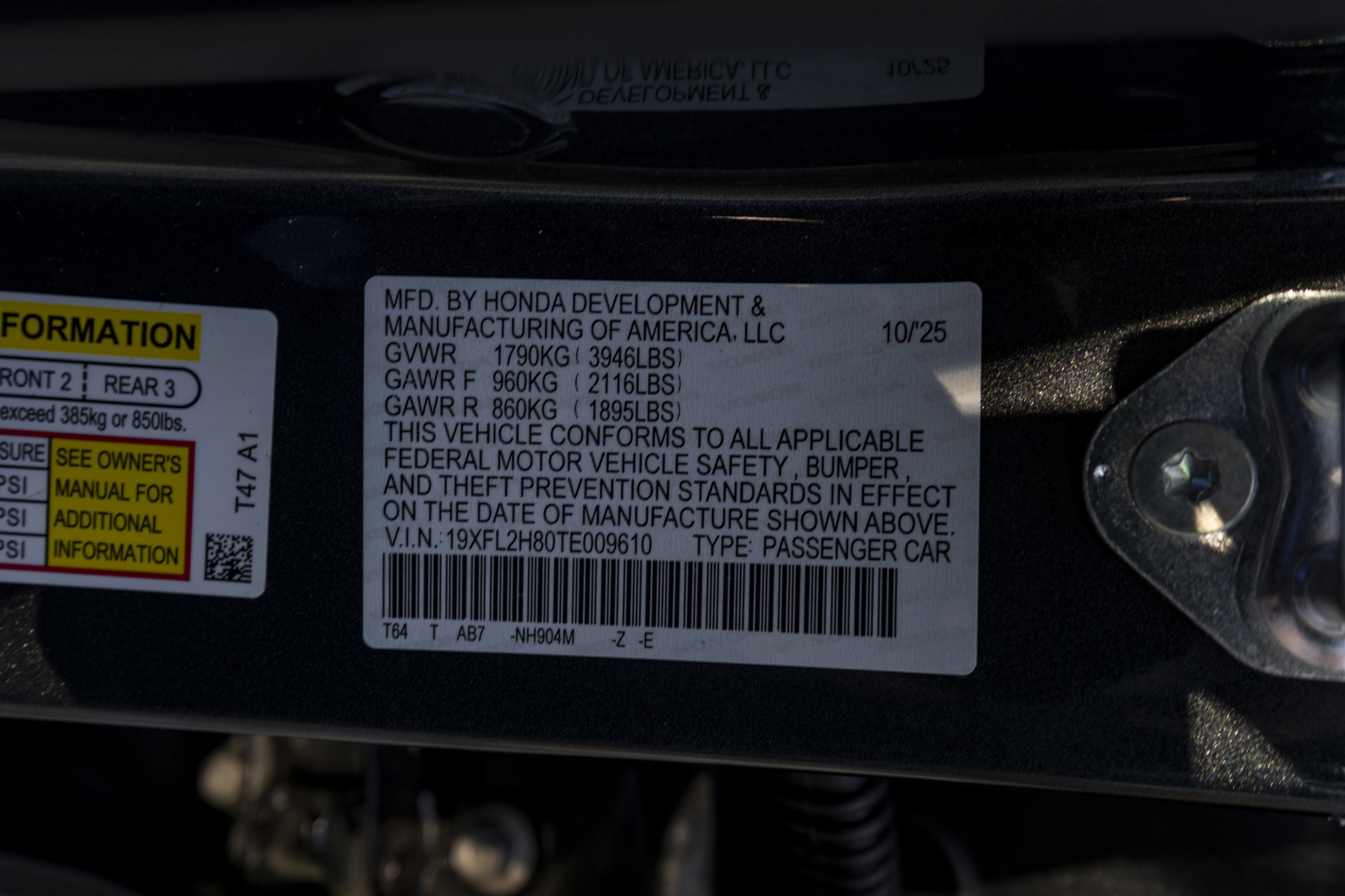 Certified 2026 Honda Civic Sport image 43