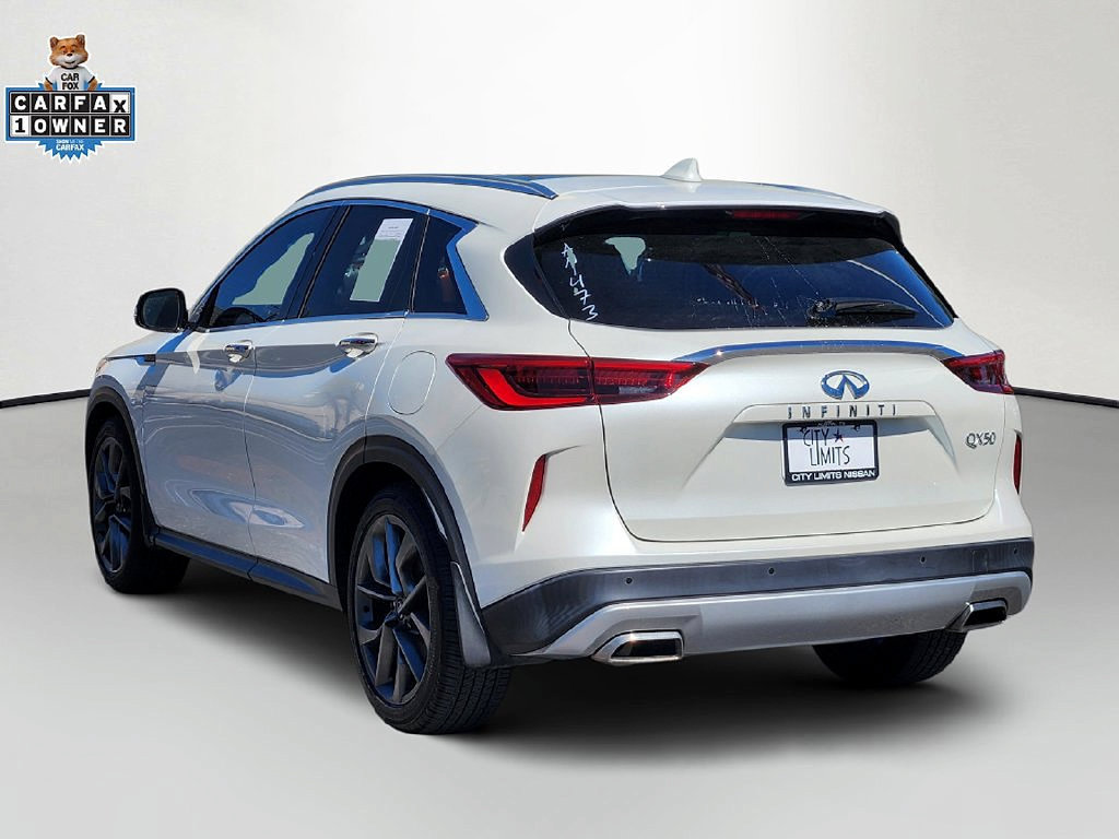 Used 2021 INFINITI QX50 Autograph w/ Premium White Leather Package FWD image 5