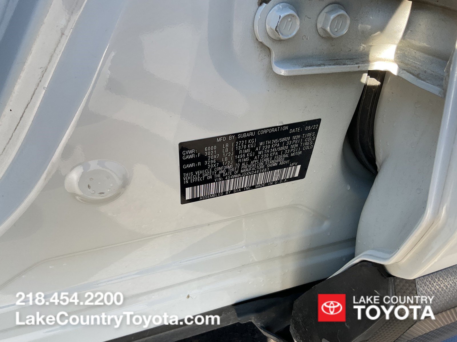 Used 2022 Subaru Ascent Onyx Edition AWD/4WD image 36