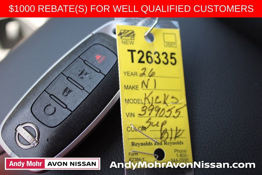 New 2026 Nissan Kicks SV image 20