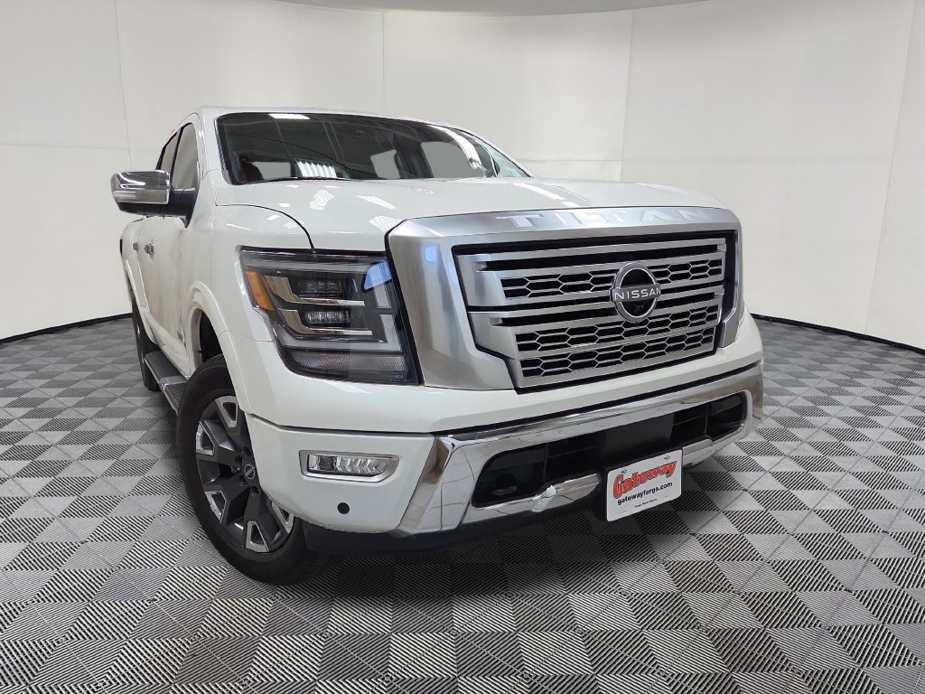 Used 2023 Nissan Titan Platinum Reserve w/ Moonroof Package AWD/4WD image 2