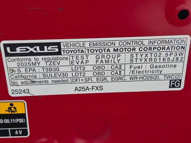 Used 2025 Lexus NX 450h+ AWD w/ Accessory Package (P5) image 21