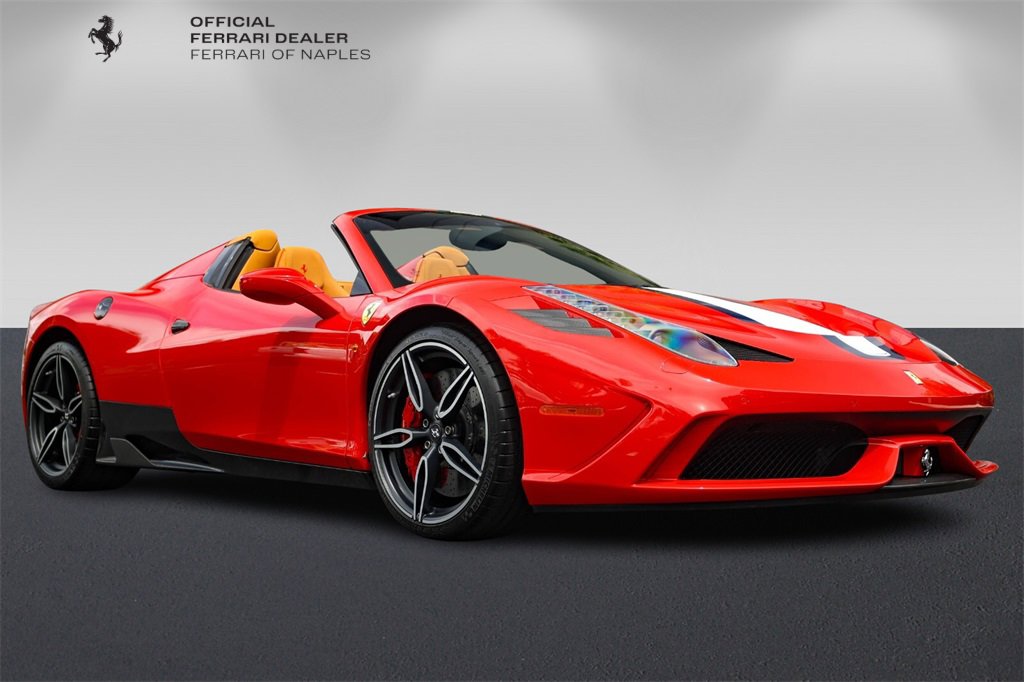 Certified 2015 Ferrari 458 Speciale A