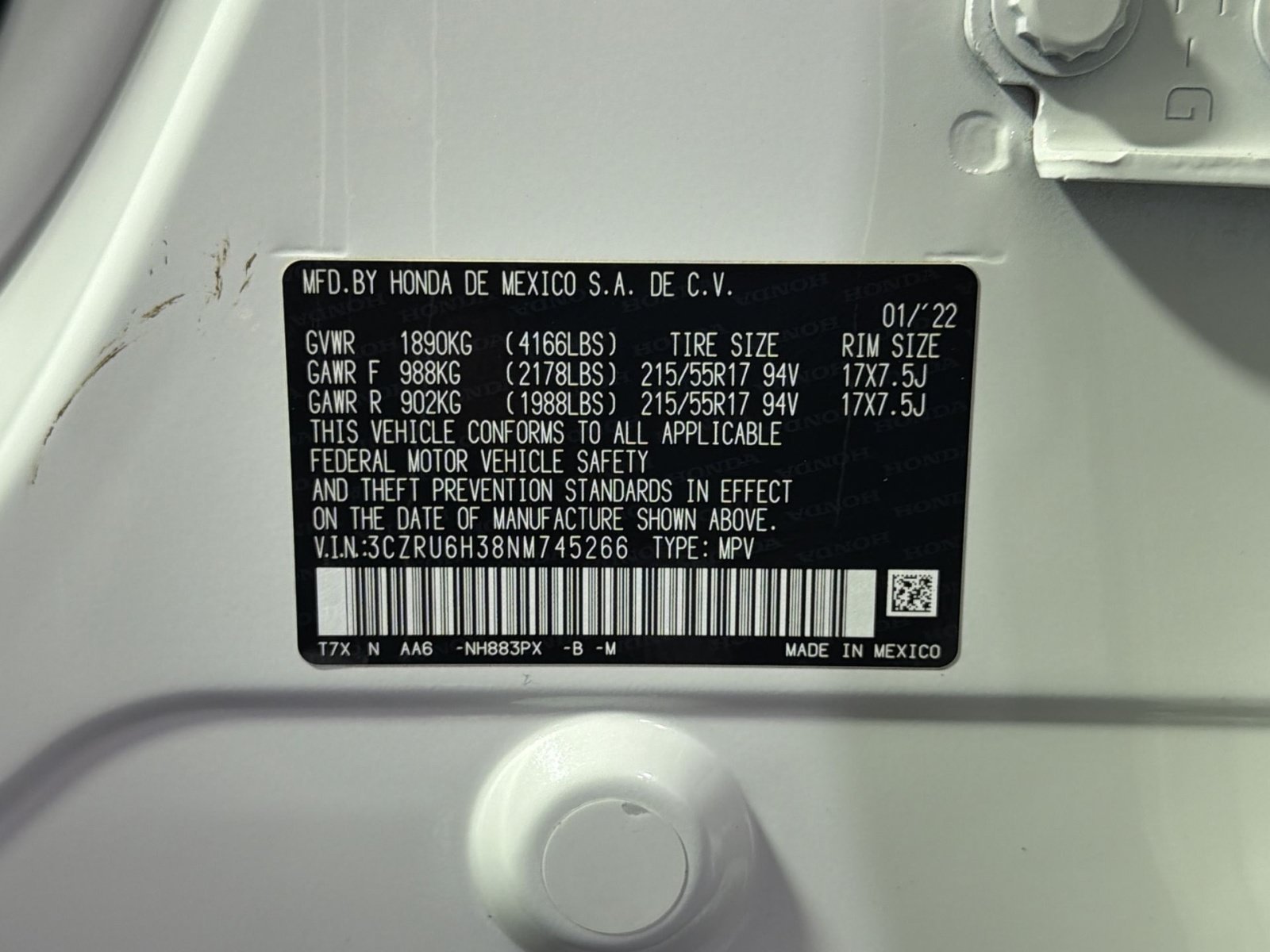 Used 2022 Honda HR-V LX image 35