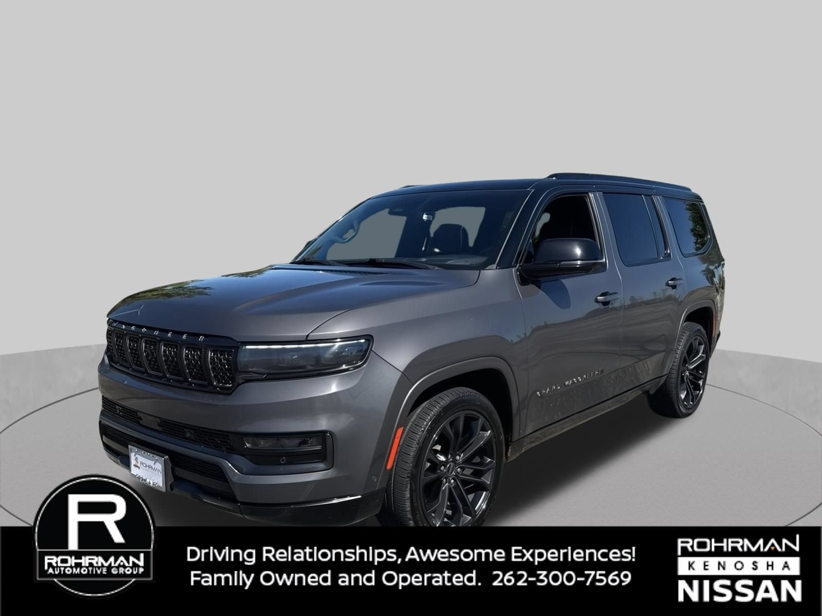 Used 2024 Jeep Grand Wagoneer Series II Obsidian w/ Quick Order Packagew 28T AWD/4WD image 1