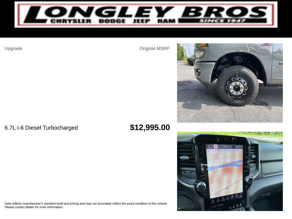 New 2026 RAM 3500 Big Horn AWD/4WD image 4