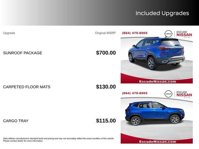 Used 2022 Kia Seltos SX w/ Sunroof Package AWD/4WD image 13