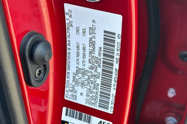 Certified 2022 Toyota Tacoma TRD Sport w/ TRD Premium Sport Package AWD/4WD image 34