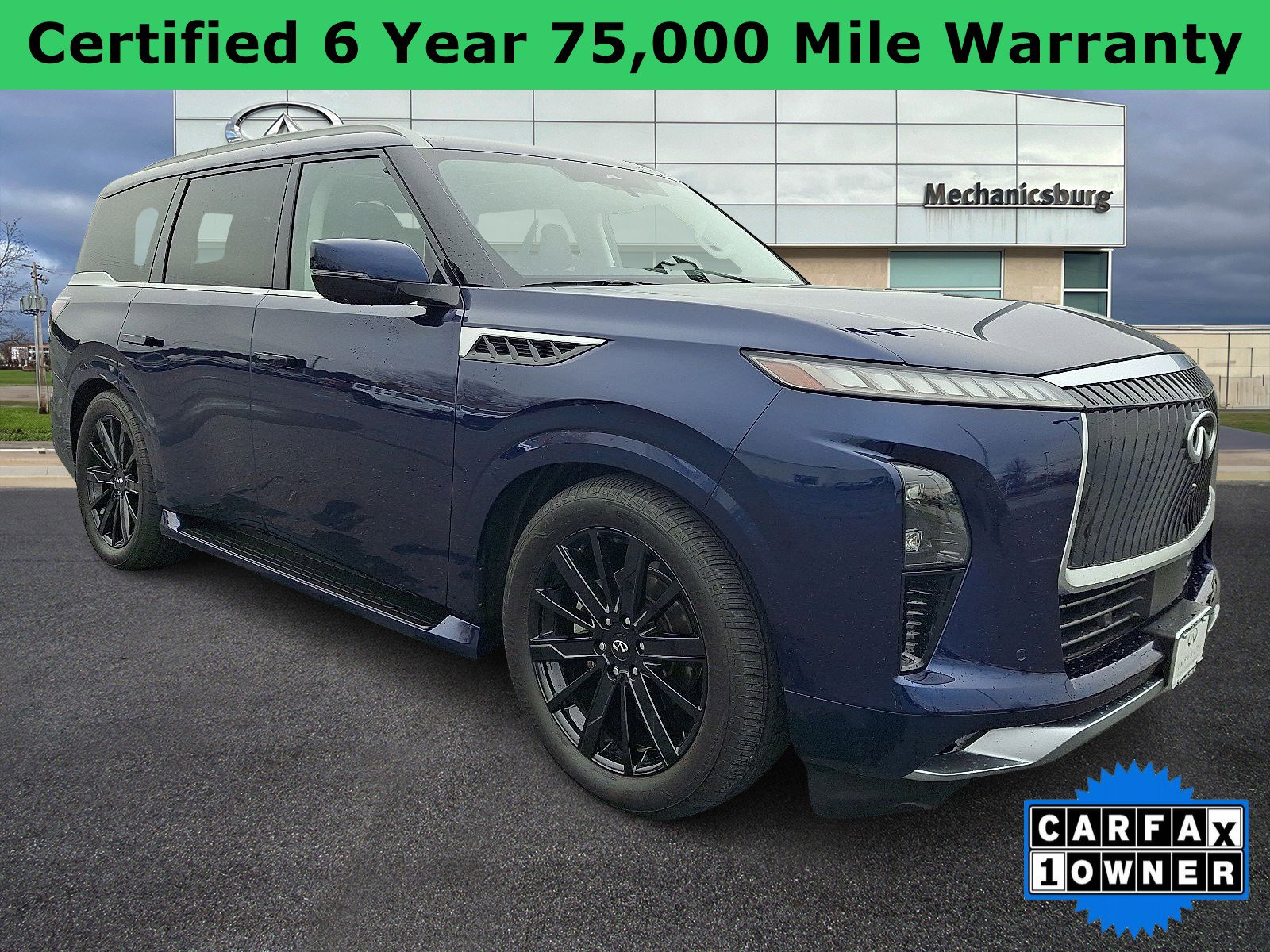 Certified 2025 INFINITI QX80 Sensory image 1