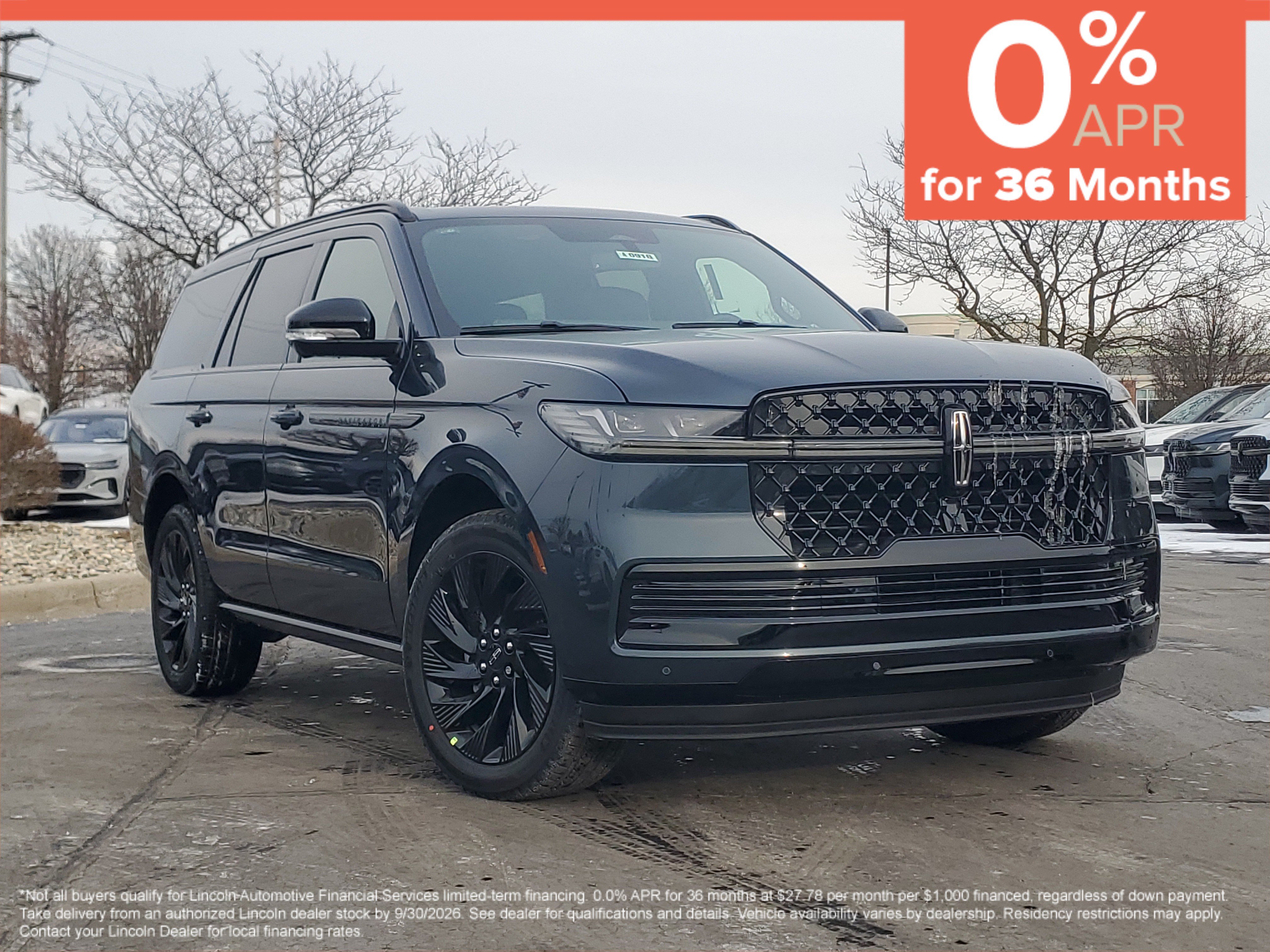 New 2026 Lincoln Navigator Reserve w/ Jet Appearance Package AWD/4WD 360° Tour