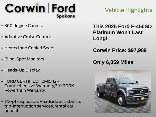 Used 2025 Ford F450 Platinum AWD/4WD image 7