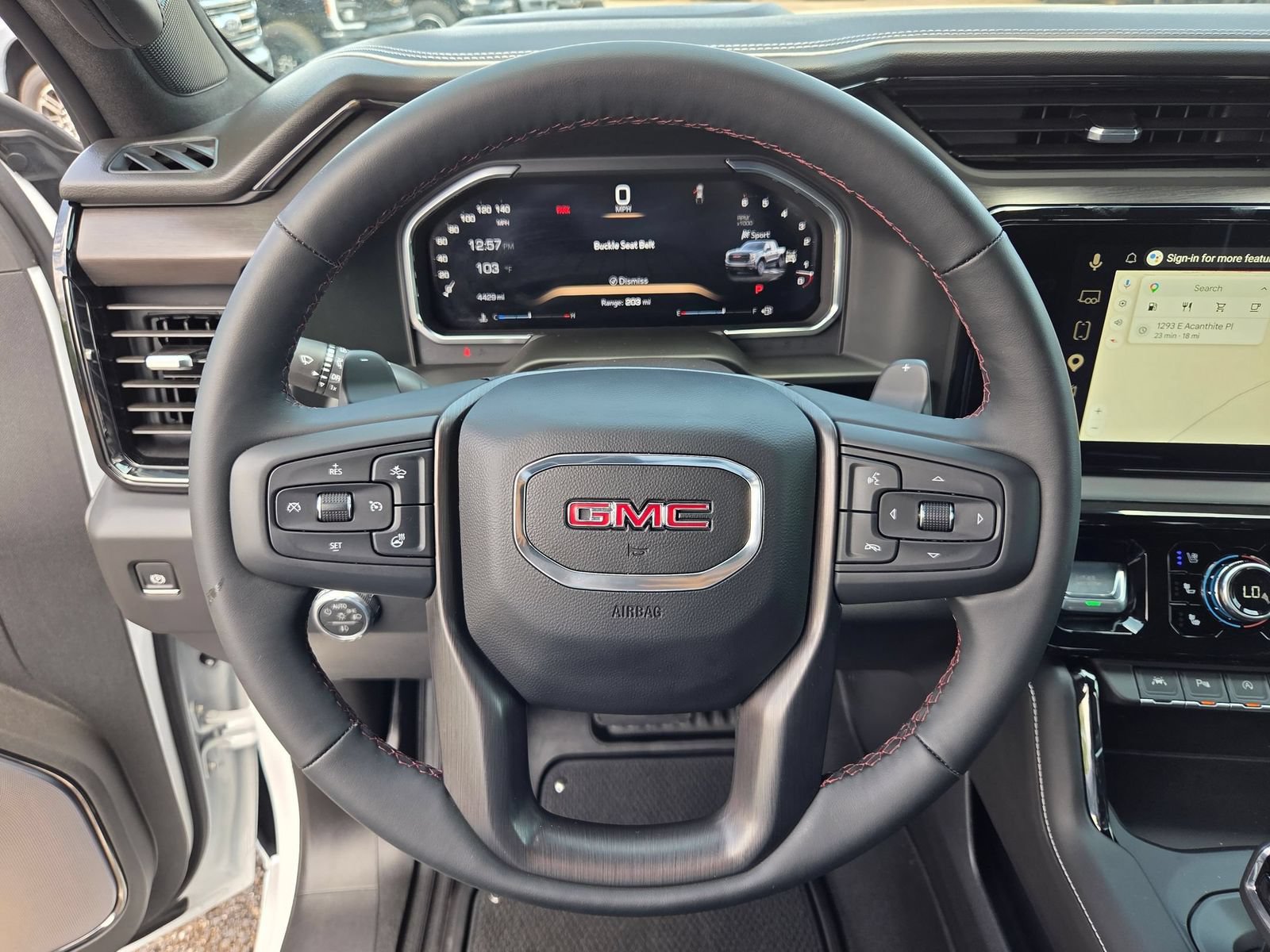 Used 2026 GMC Sierra 1500 AT4X w/ LPO, Black Badging Package AWD/4WD image 24