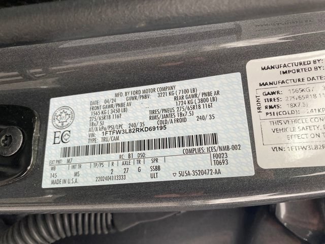 Used 2024 Ford F150 XLT AWD/4WD image 26