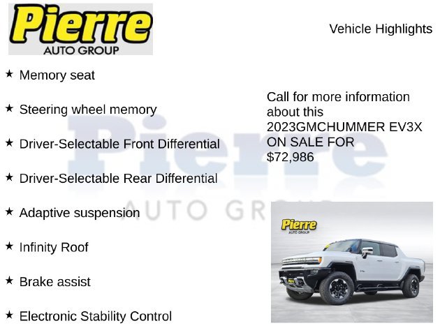 Used 2023 GMC Hummer EV Edition 1 AWD/4WD image 22