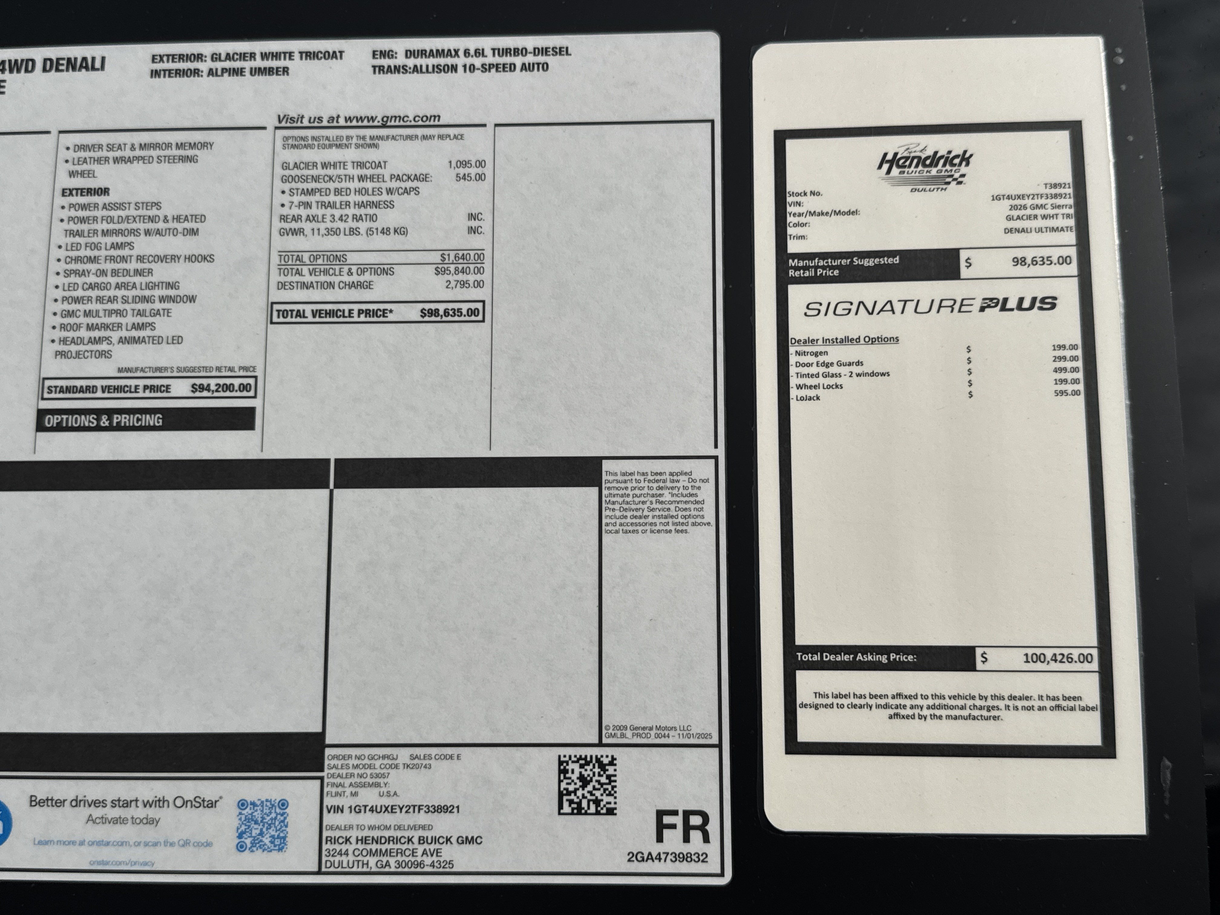 New 2026 GMC Sierra 2500 Denali Ultimate AWD/4WD image 40