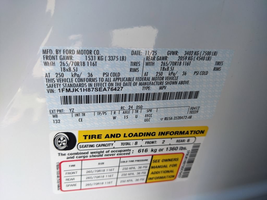 New 2025 Ford Expedition Max Active RWD image 26