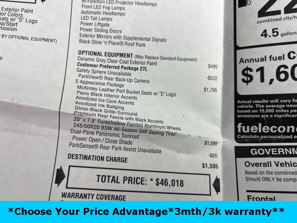 Certified 2022 Chrysler Pacifica Touring-L w/ S Appearance Package image 39