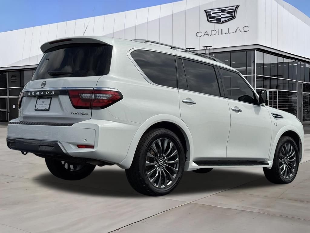 Used 2022 Nissan Armada Platinum w/ Captain's Chairs Package RWD image 8