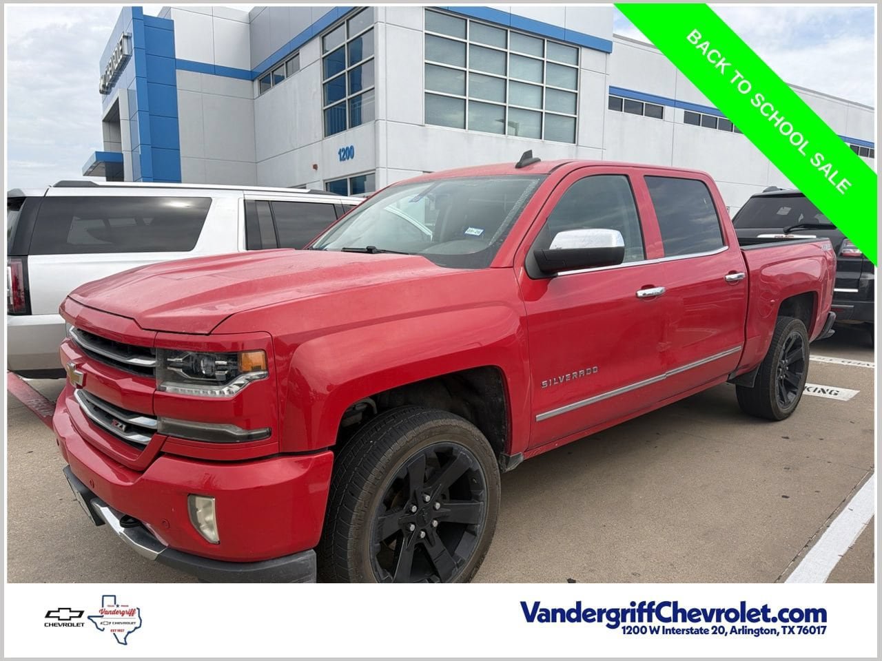 Used 2017 Chevrolet Silverado 1500 LTZ Z71 w/ LTZ Plus Package AWD/4WD image 1