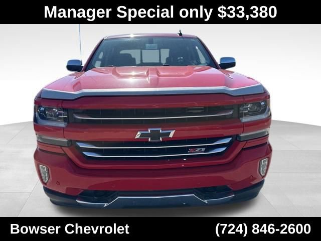 Used 2018 Chevrolet Silverado 1500 LTZ Z71 w/ LPO, Black Pack AWD/4WD image 9