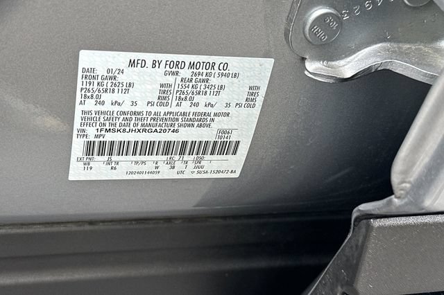 Used 2024 Ford Explorer Timberline w/ Timberline Technology Package AWD/4WD image 29