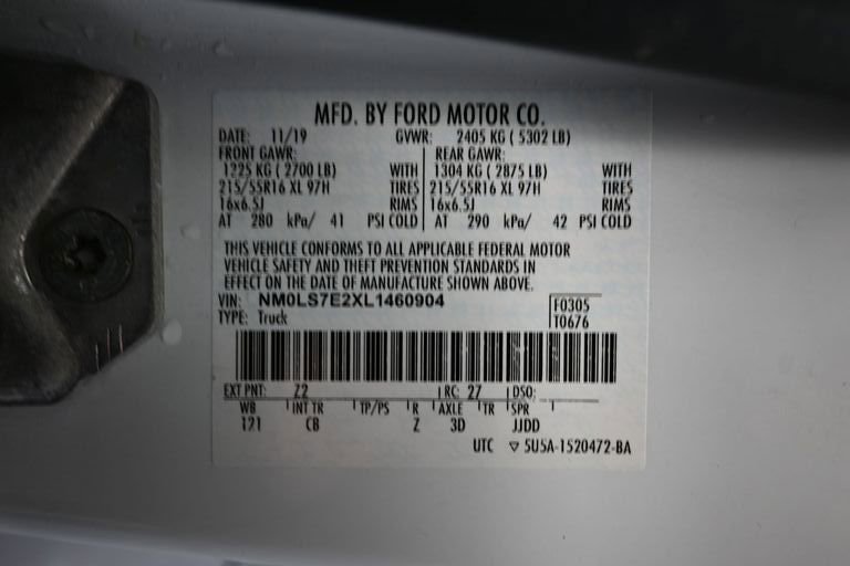 Used 2020 Ford Transit Connect XL image 48
