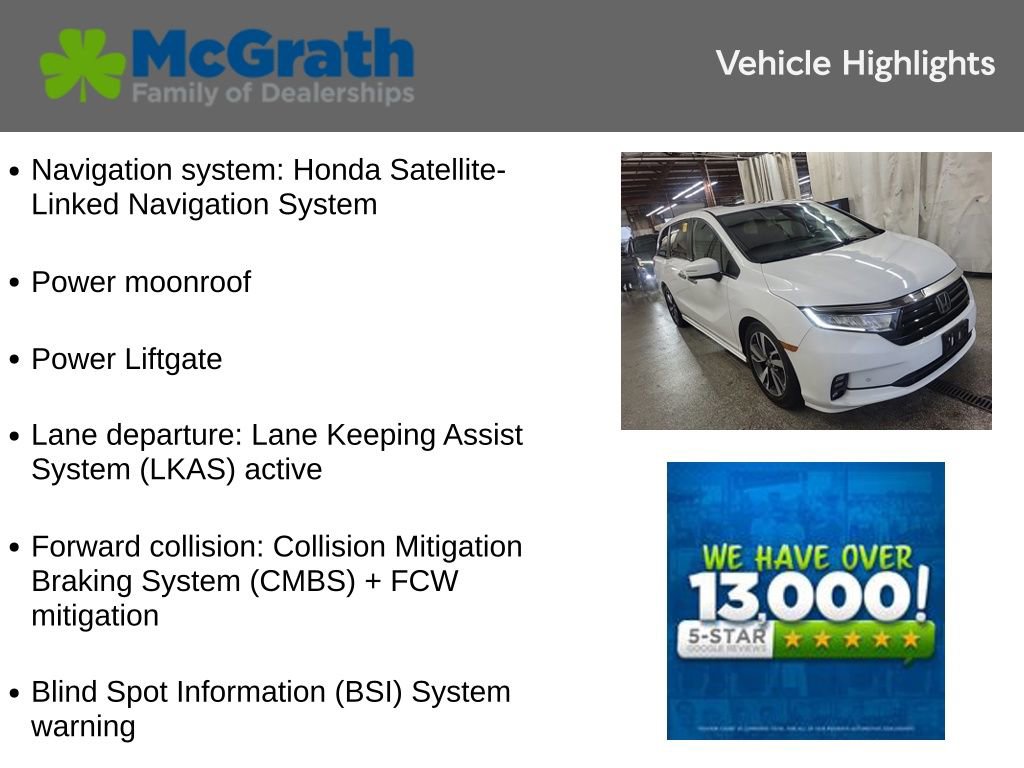 Used 2021 Honda Odyssey Touring image 5